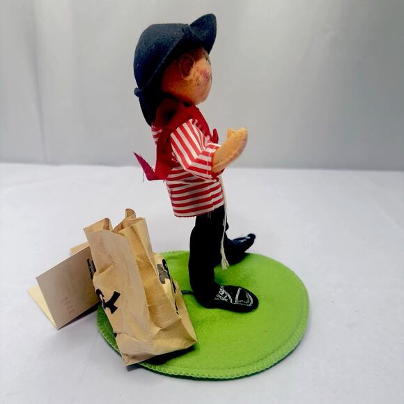 ANNALEE 1997 7" HALLOWEEN SWASHBUCKLER Pirate Boy With Tags & Bag - Picture 3 of 11